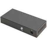 Digitus Gigabit 8 porte, Interruttore Nero