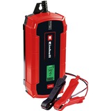 EINHELL CE-BC 10 M Caricabatteria per veicolo 12 V Nero, Rosso rosso/Nero, 12 V, 220 - 240 V, 50 Hz, LCD, Nero, Rosso