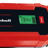 EINHELL CE-BC 10 M Caricabatteria per veicolo 12 V Nero, Rosso rosso/Nero, 12 V, 220 - 240 V, 50 Hz, LCD, Nero, Rosso