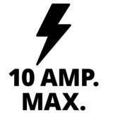 EINHELL CE-BC 10 M Caricabatteria per veicolo 12 V Nero, Rosso rosso/Nero, 12 V, 220 - 240 V, 50 Hz, LCD, Nero, Rosso