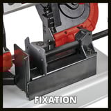 EINHELL Power X-Change Akku-Bandsäge TE-MB 18/127 U Li-Solo, 18Volt, Sega a nastro rosso/Nero