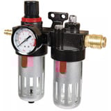 EINHELL Unità di manutenzione combinata R 3/8" con lubrificatore Nero