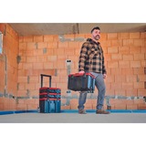 EINHELL Valigetta di sistema E-Case M, Cassetta portautensili Nero/Rosso