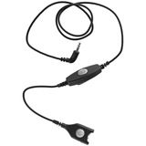 EPOS | Sennheiser CALC 01 Nero, Cavo Nero, EasyDisconnect, 3.5mm, Nero, Maschio, Femmina