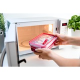 Emsa Clip & Micro Contenitore Microonde con Inserti, Rosso, 1L con inserti rosso, Rosso, 1L con inserti, Scatola, Rettangolare, 1 L, Rosso, Trasparente, Plastica, Germania