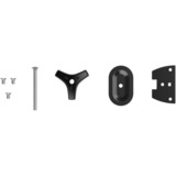 Ergotron TRACE Accessori per il montaggio del monitor Nero, Morsa, Nero, Scrivania, 270 g, 230 mm, 180 mm