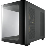FSP S380-BA Micro Tower Nero, Chassis Tower Nero, Micro Tower, PC, Nero, micro ATX, Mini-ITX, SPCC, Vetro temperato, Gaming