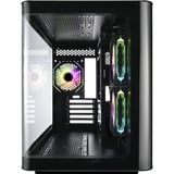 FSP S380-BA Micro Tower Nero, Chassis Tower Nero, Micro Tower, PC, Nero, micro ATX, Mini-ITX, SPCC, Vetro temperato, Gaming