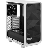 Fractal Design Meshify 2 Compact Tower Bianco bianco/Nero, Tower, PC, Bianco, ATX, micro ATX, Mini-ITX, Acciaio, Vetro temperato, Giocare