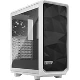 Fractal Design Meshify 2 Compact Tower Bianco, Chassis Tower bianco/Nero, Tower, PC, Bianco, ATX, micro ATX, Mini-ITX, Acciaio, Vetro temperato, Giocare