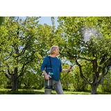 GARDENA 11138-20 spruzzatore da giardino Spruzzatore da giardino a spalla 5 L, Spruzzatore pompa & pressione grigio/Turchese, Spruzzatore da giardino a spalla, 5 L, Nero, Esterno