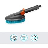 GARDENA Spazzola a mano Cleansystem M dura, Spazzole di lavaggio grigio/Turchese