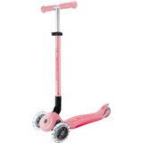 GLOBBER Primo Foldable Plus Lights, Scooter rosa/Rosa