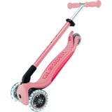 GLOBBER Primo Foldable Plus Lights, Scooter rosa/Rosa