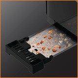 Krups Smart'n Light KH6418 7 2 fetta/e 850 W Nero, Tostapane Nero, 2 fetta/e, Nero, Pulsanti, 850 W, 167 mm, 240 mm