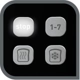 Krups Smart'n Light KH6418 7 2 fetta/e 850 W Nero, Tostapane Nero, 2 fetta/e, Nero, Pulsanti, 850 W, 167 mm, 240 mm