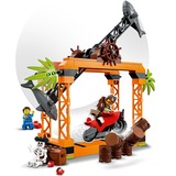 LEGO City Sfida acrobatica attacco dello squalo Set da costruzione, 5 anno/i, Plastica, 122 pz, 370 g