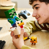 LEGO Minecraft Cavaliere dei Polli, Giochi di costruzione 