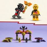 LEGO NINJAGO 71826 Battle Pack Draghi dello Spinjitzu - 2 Trottole Giocattolo, Tempio e 2 Minifigure, Giochi per Bambini 6+, Giochi di costruzione Tempio e 2 Minifigure, Giochi per Bambini 6+, Set da costruzione, 6 anno/i, Plastica, 186 pz, 357 g