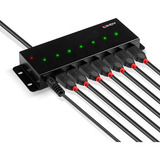 Lindy 42794, Hub USB Nero
