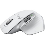 Logitech MX Master 3S mouse Mano destra RF senza fili + Bluetooth Laser 8000 DPI grigio chiaro, Mano destra, Laser, RF senza fili + Bluetooth, 8000 DPI, Argento, Bianco