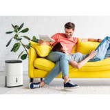 Meaco Dry Arete One 12L Deumidificatore a compressore e purificatore d'aria bianco/Nero