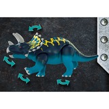 PLAYMOBIL Triceratops: Battle for the Legendary Stones, Giochi di costruzione 5 anno/i, Multicolore, Plastica