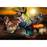 PLAYMOBIL Triceratops: Battle for the Legendary Stones, Giochi di costruzione 5 anno/i, Multicolore, Plastica