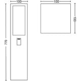 Philips Hue Hue White & Color Ambiance Impress Lampada da sentiero, Luce LED Nero