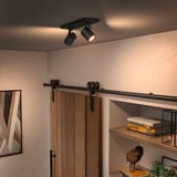 Philips Hue White Ambiance Runner Doppio Spot, Luce LED Nero