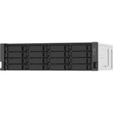 QNAP TS-1673AU-RP-16G server NAS e di archiviazione Armadio (3U) Collegamento ethernet LAN Nero, Grigio V1500B NAS, Armadio (3U), Ryzen Embedded, V1500B, Nero, Grigio