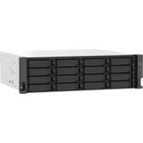 QNAP TS-1673AU-RP-16G server NAS e di archiviazione Armadio (3U) Ryzen Embedded V1500B 16 GB DDR4 0 TB QNAP QTS Nero, Grigio NAS, Armadio (3U), Ryzen Embedded, V1500B, 16 GB, DDR4