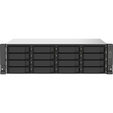 QNAP TS-1673AU-RP-16G server NAS e di archiviazione Armadio (3U) Ryzen Embedded V1500B 16 GB DDR4 0 TB QNAP QTS Nero, Grigio NAS, Armadio (3U), Ryzen Embedded, V1500B, 16 GB, DDR4