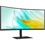 Samsung Monitor HRM ViewFinity S6 - S65UC da 34'' WQHD Curvo, Monitor LED Nero, 86,4 cm (34"), 3440 x 1440 Pixel, UltraWide Quad HD, LCD, 5 ms, Nero
