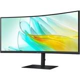 Samsung Monitor HRM ViewFinity S6 - S65UC da 34'' WQHD Curvo, Monitor LED Nero, 86,4 cm (34"), 3440 x 1440 Pixel, UltraWide Quad HD, LCD, 5 ms, Nero