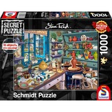 Schmidt Spiele Steve Read: Secret Puzzles - Atelier dell'artista 
