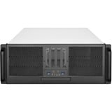 SilverStone SST-RM41-506 computer case Supporto, Enclosure per rack Nero, Supporto, Server, ATX, CEB, micro ATX, Mini-ITX, SGCC, 4U, 14,8 cm