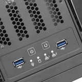 SilverStone SST-RM41-506 computer case Supporto, Enclosure per rack Nero, Supporto, Server, ATX, CEB, micro ATX, Mini-ITX, SGCC, 4U, 14,8 cm