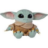 Simba Disney The Mandalorian Grogu, The Child Ultimate, Peluche animali turchese/marrone