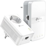 TP-Link TL-WPA7617 KIT adattatore di rete PowerLine 1200 Mbit/s Collegamento ethernet LAN Wi-Fi Bianco, Powerline + Wi-FI 1200 Mbit/s, IEEE 802.11a, IEEE 802.11ac, IEEE 802.11b, IEEE 802.11g, IEEE 802.11n, Gigabit Ethernet, 10,100,1000 Mbit/s, Wi-Fi 5 (802.11ac), 802.11a, 802.11b, 802.11g, Wi-Fi 4 (802.11n), Wi-Fi 5 (802.11ac)