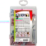 fischer Profi-Box DuoPower / DuoTec + viti, Tassello grigio chiaro/Rosso