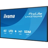 iiyama LH4375UHS-B2AG Nero (opaco)