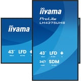 iiyama LH4375UHS-B2AG Nero (opaco)