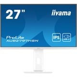 iiyama XUB2797HSN-W2, Monitor LED bianco (matto)
