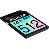 ADATA Premier Extreme 512 GB SDXC UHS-I Classe 10, Scheda di memoria Nero, 512 GB, SDXC, Classe 10, UHS-I, 800 MB/s, 700 MB/s