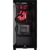 ALTERNATE Custom PC Series • iCUE Red Elements Gaming-PC, PC Gaming Nero/trasparente