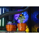 ALTERNATE Custom PC Series • iCUE Red Elements Gaming-PC, PC Gaming Nero/trasparente