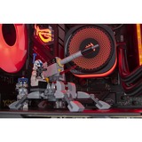 ALTERNATE Custom PC Series • iCUE Red Elements Gaming-PC, PC Gaming Nero/trasparente