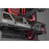 ALTERNATE Custom PC Series • iCUE Red Elements Gaming-PC, PC Gaming Nero/trasparente