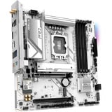 ASRock B760M Pro RS, Scheda madre bianco/Nero